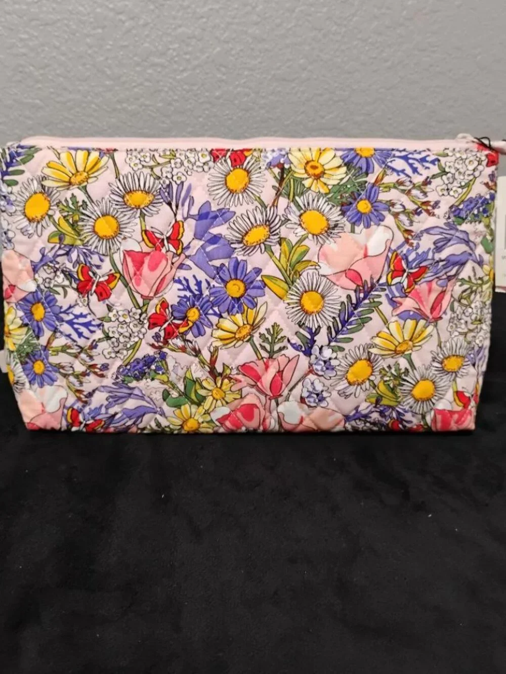 Vera Bradley Essential Pouch Coastal Wildflowers NWT